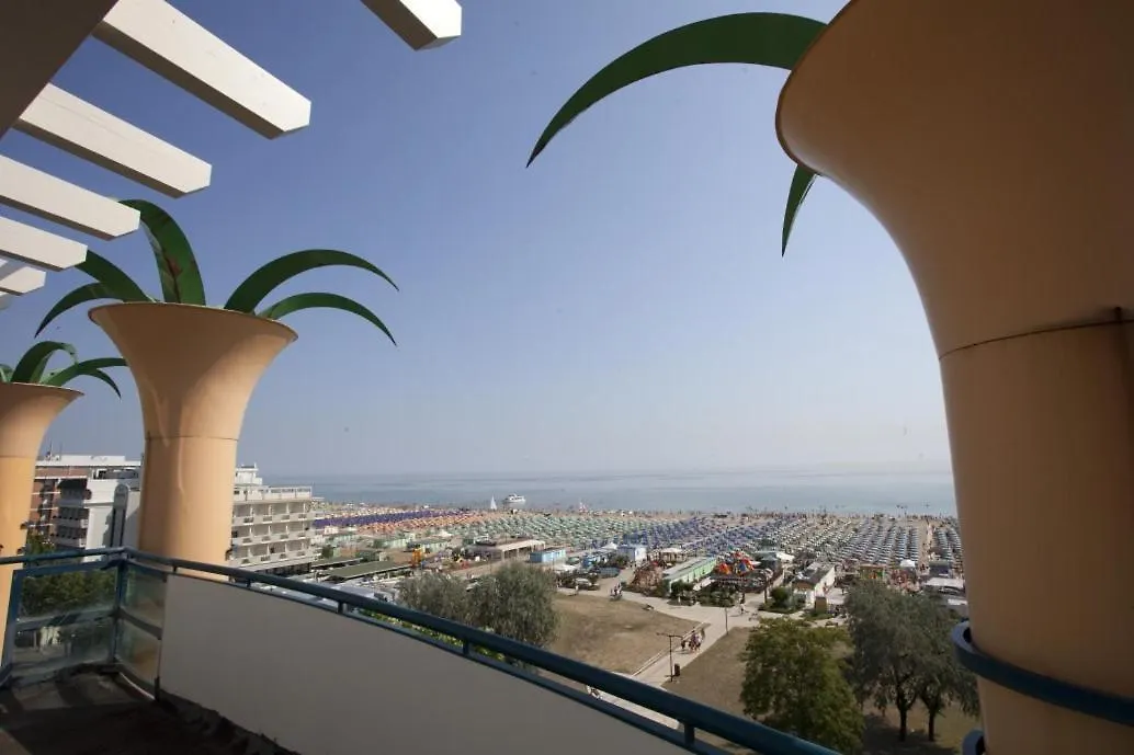 ***  Hotel Palm Beach B&B Sea View Rimini Italy